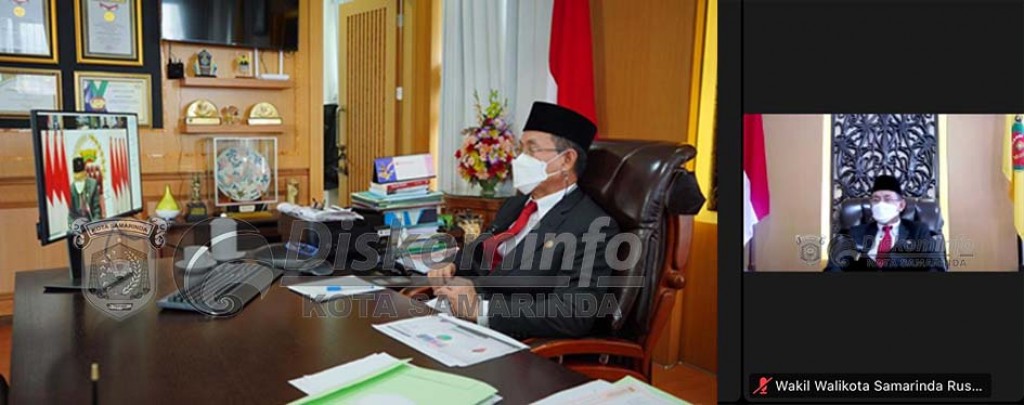 Lewat Virtual, DPRD Samarinda Setujui Raperda Pertanggungjawaban APBD 2020 Dalam Sidang Paripurna
