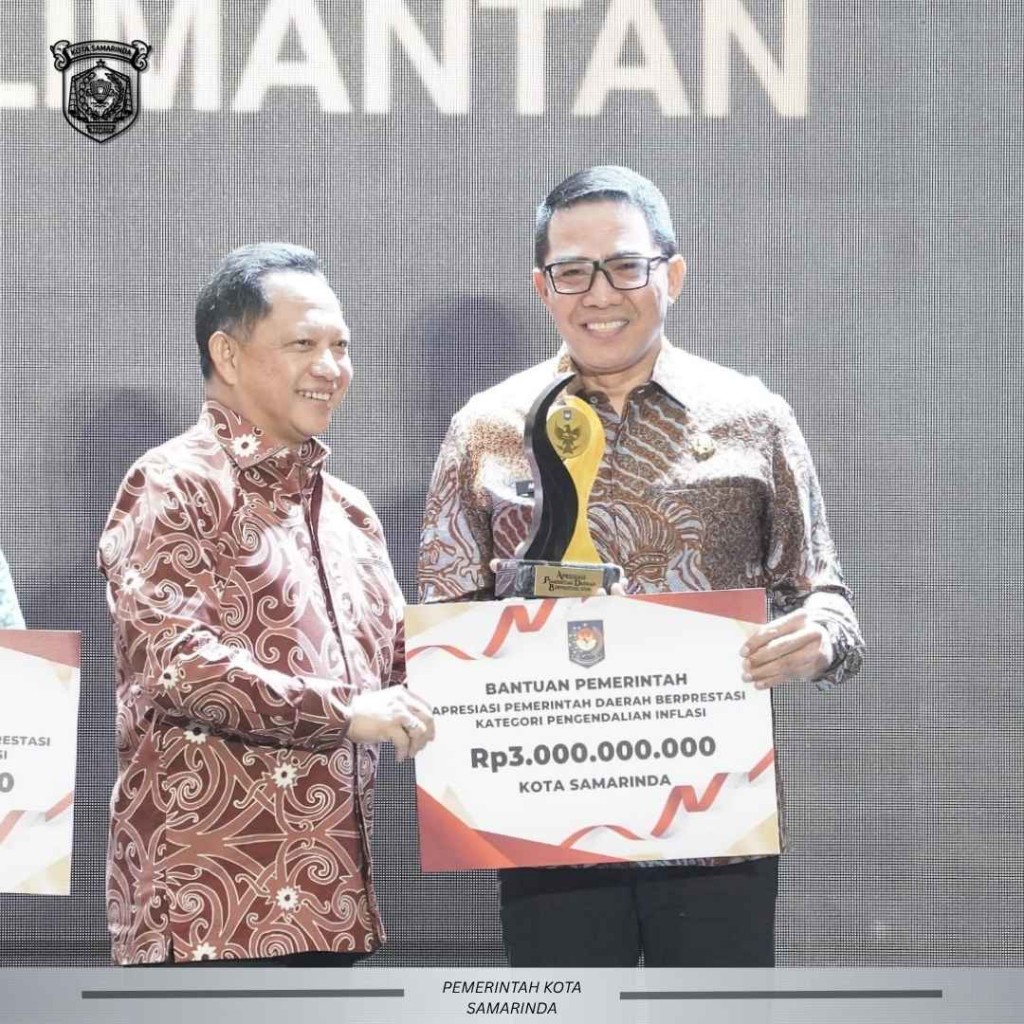 Samarinda Borong Dua Penghargaan di Ajang Apresiasi Pemda Berprestasi 2026 Regional Kalimantan