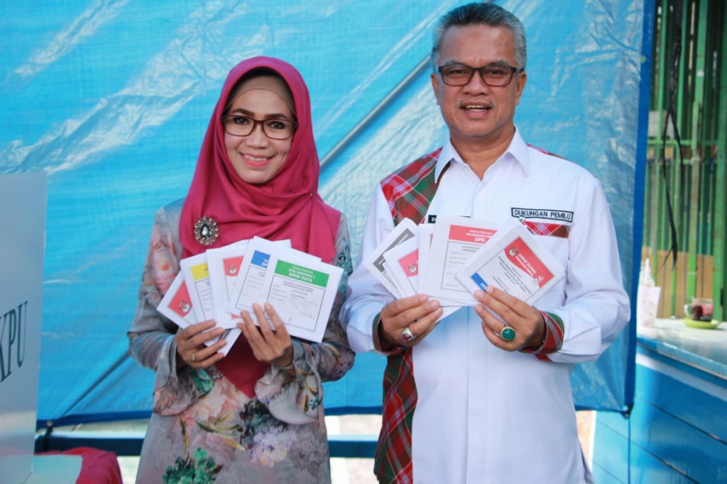 Walikota Mencoblos Di Citra Griya, Sekda Di Delima
