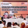 KPU Gelar Sosialisasi Kampanye Pilkada, Asisten I Usulkan Pakta Integritas Protokol Kesehatan Covid-19