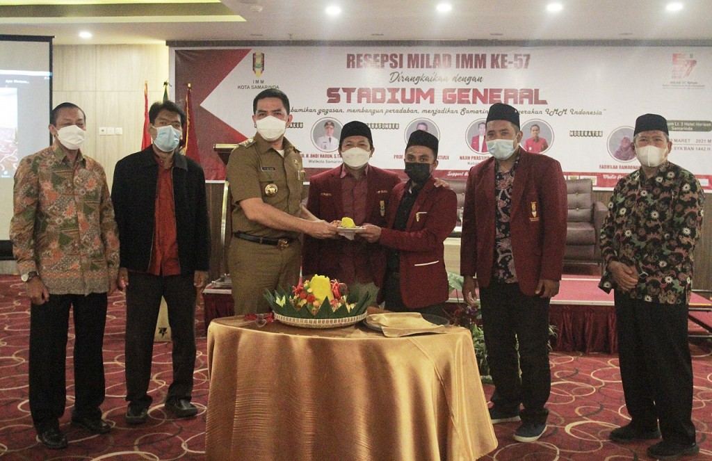 Hadiri Milad IMM Ke-57, Pesan Andi Harun Jangan Anggap Remeh Gagasan