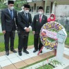 Tabur Bunga di TMP, Wawali Ucapkan Selamat Untuk Sultan Kukar AM Idris Sebagai Pahlawan Nasional