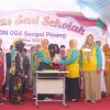 Launching Buku Laskar Pena Praja, Siswa SDN 004 Sungai Pinang Memukau Bacakan Puisi WS Rendra
