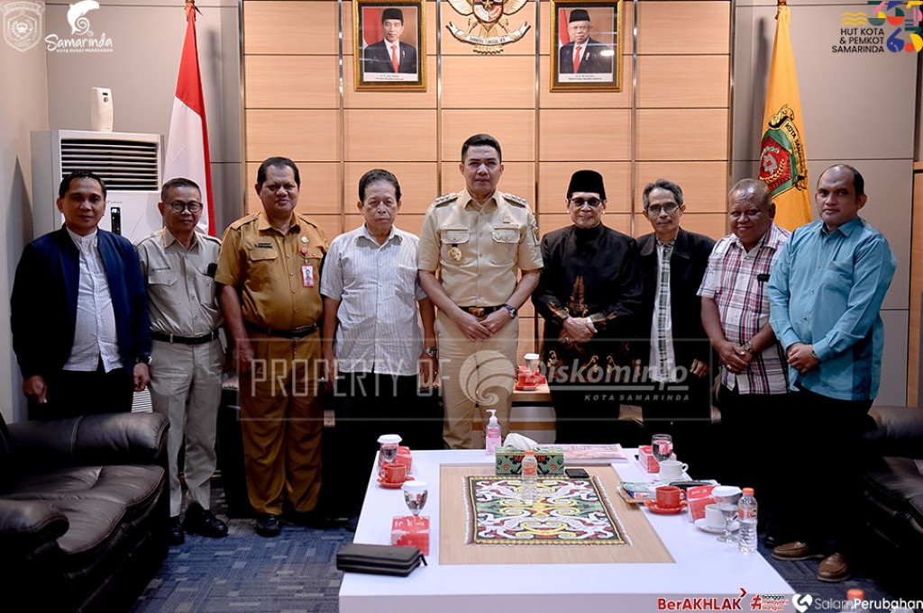 Wali Kota Samarinda Terima Kunjungan Silaturahmi Yayasan Masjid Raya Samarinda