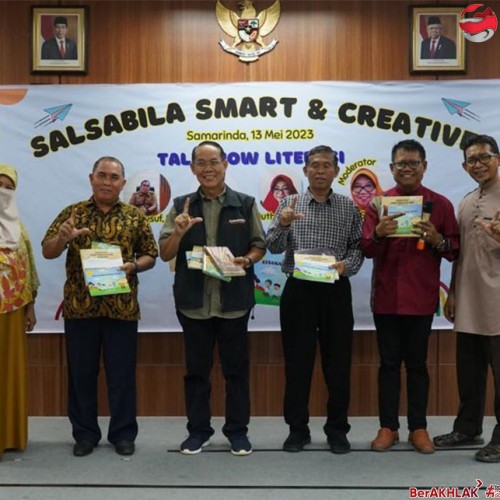 Launching Buku Karya Guru dan Siswa KB, Rusmadi Apresiasi Salsabila Smart dan Creative