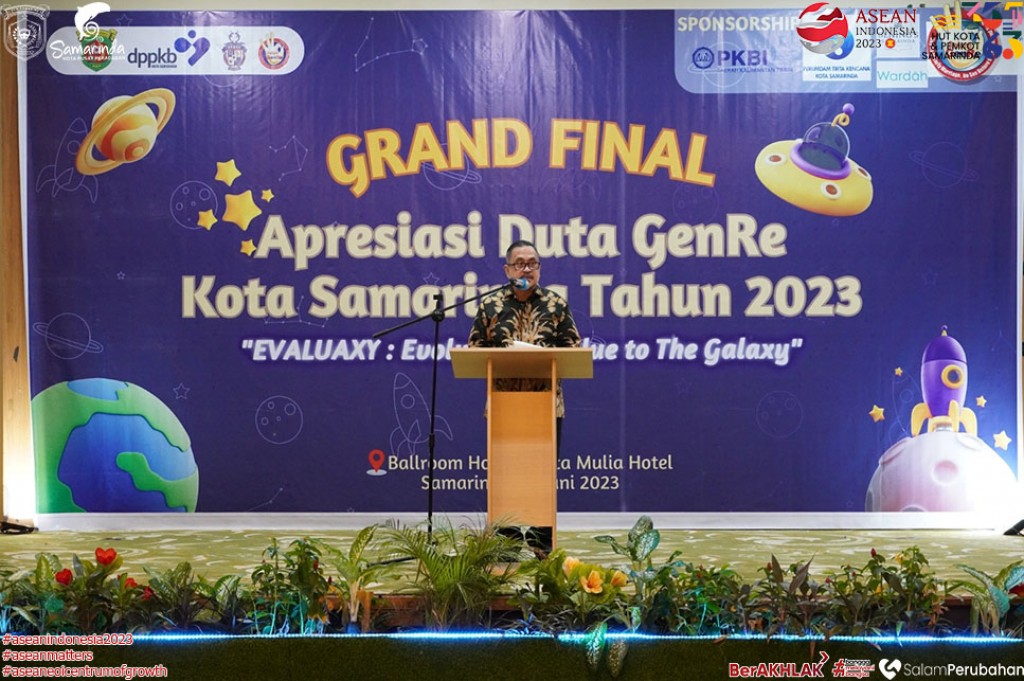 Chandra-Isna Duta Genre Samarinda 2023, Pesan Wali Kota Juga Ikut Misi Penuntasan Stunting dan Miskin Ekstrem