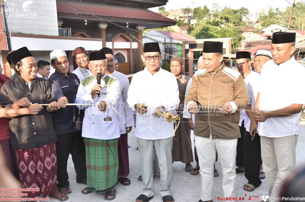 Rusmadi Resmikan Pasar Ramadhan di Masjid Jami Jabal Nur Samarinda