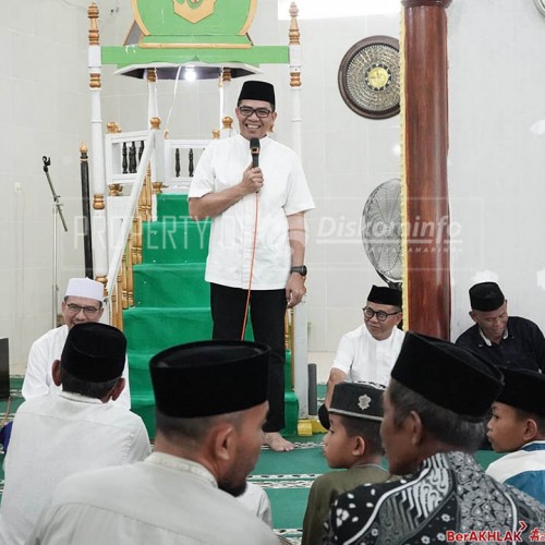 Andi Harun Safari Ramadhan di Masjid Nurul Iman Lempake