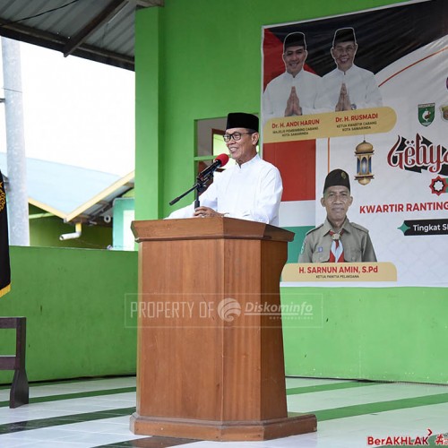 Wawali Tutup Gebyar Ramadhan 1445 H Kecamatan Loa Janan Ilir : Membina Generasi Unggul Melalui Gerakan Pramuka