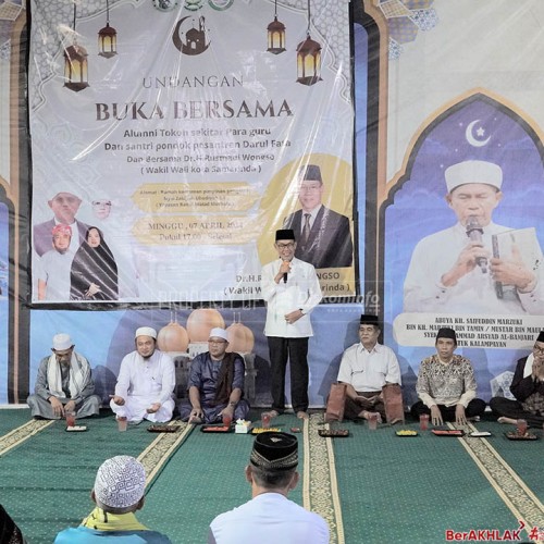 Safari Ramadhan, Wawali Rusmadi Kunjungi Ponpes Darul Fata di Loa Buah