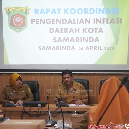 Isfihani Pimpin Rakor Pengendalian Inflasi Daerah Kota Samarinda