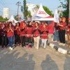 Wakil Walikota Samarinda Jalan Sehat Bersama Keluarga Besar Koperasi