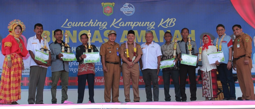 Giliran Kampung KB Bungas Amanah Di Launching