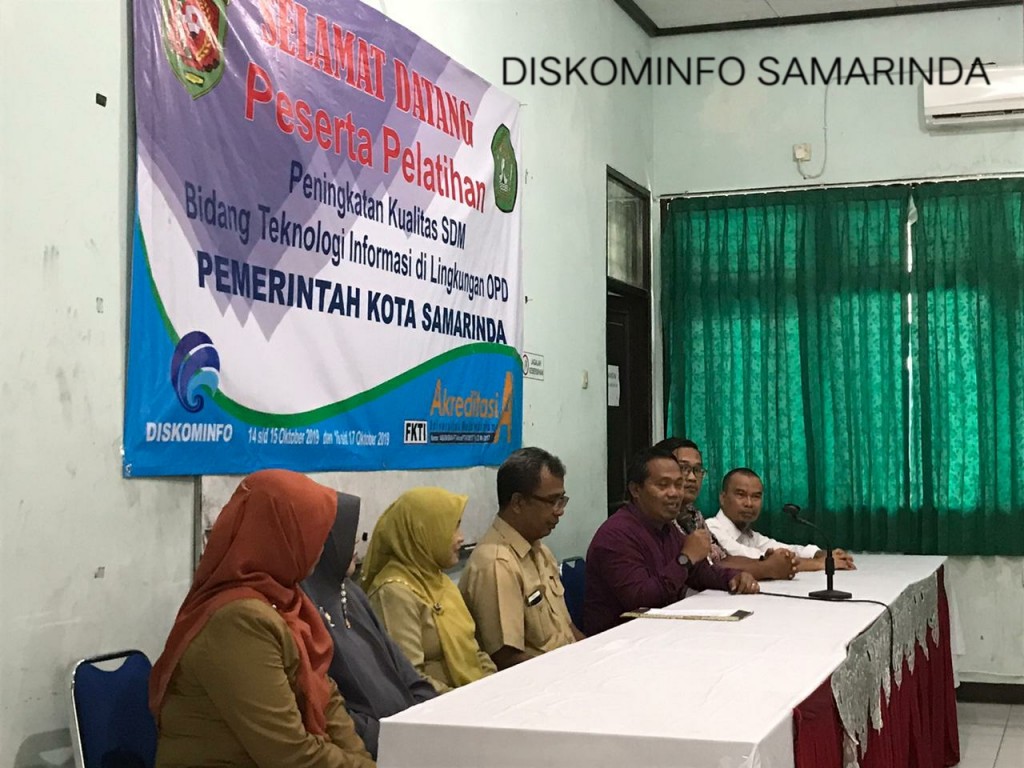 Gandeng Fakultas Komputer Unmul, Diskominfo Samarinda Gelar Pelatihan TIK
