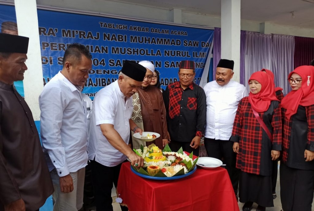 Barkati Isra Mi’raj di SDN 04 Sambutan