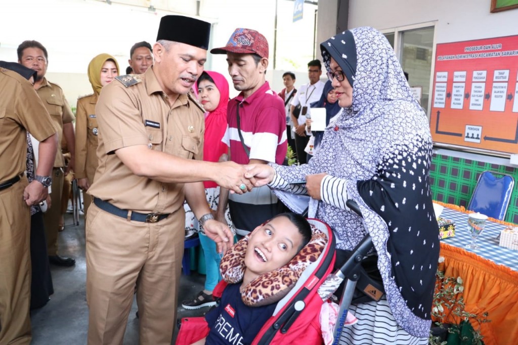 65 Penyandang Disabilitas di Samarinda Kota Terima Bantuan Sosial