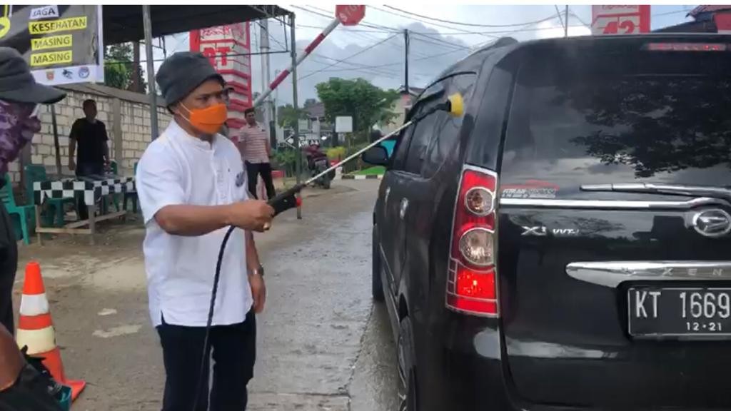 Wawali Apresiasi Kepedulian Warga Borneo SKM Sterilkan Lingkungan