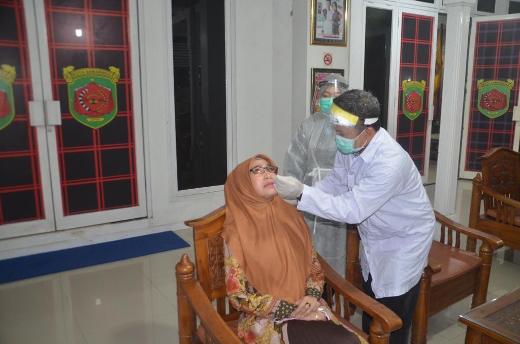 Isteri Sempat Bertemu Wagub, Walikota Samarinda Tes Swab Keluarga Besar Rumah Jabatan