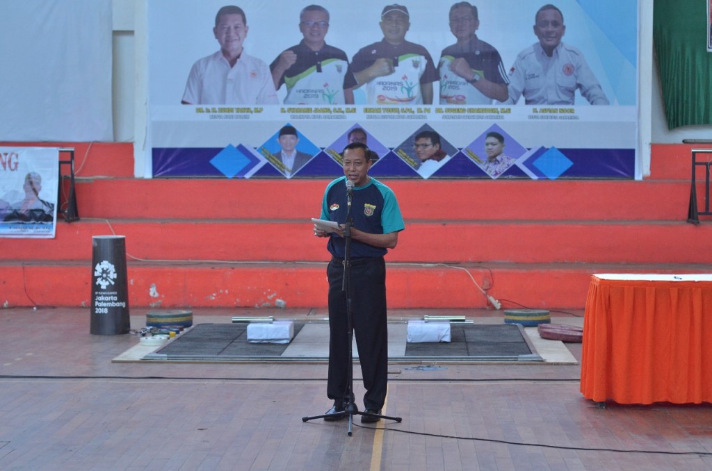 Dibuka Asisten I, Kejuaraan Angkat Besi Tak Terganggu Corona