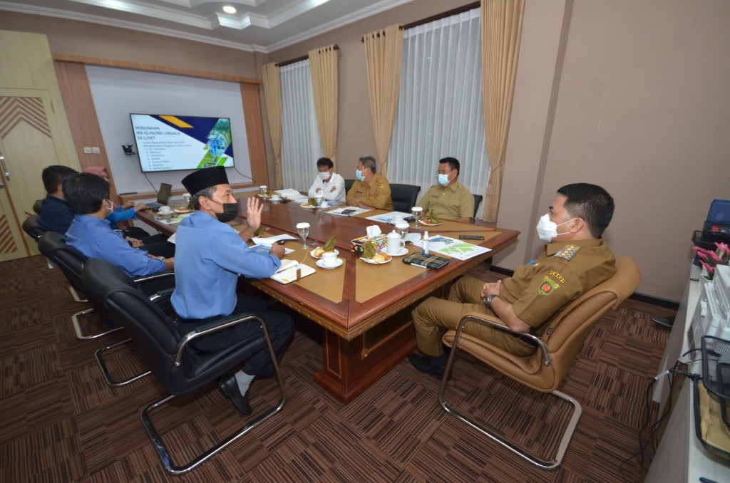 Audiensi Perumdam Tirta Kencana, Ini Catatan Serius Dr Andi Harun