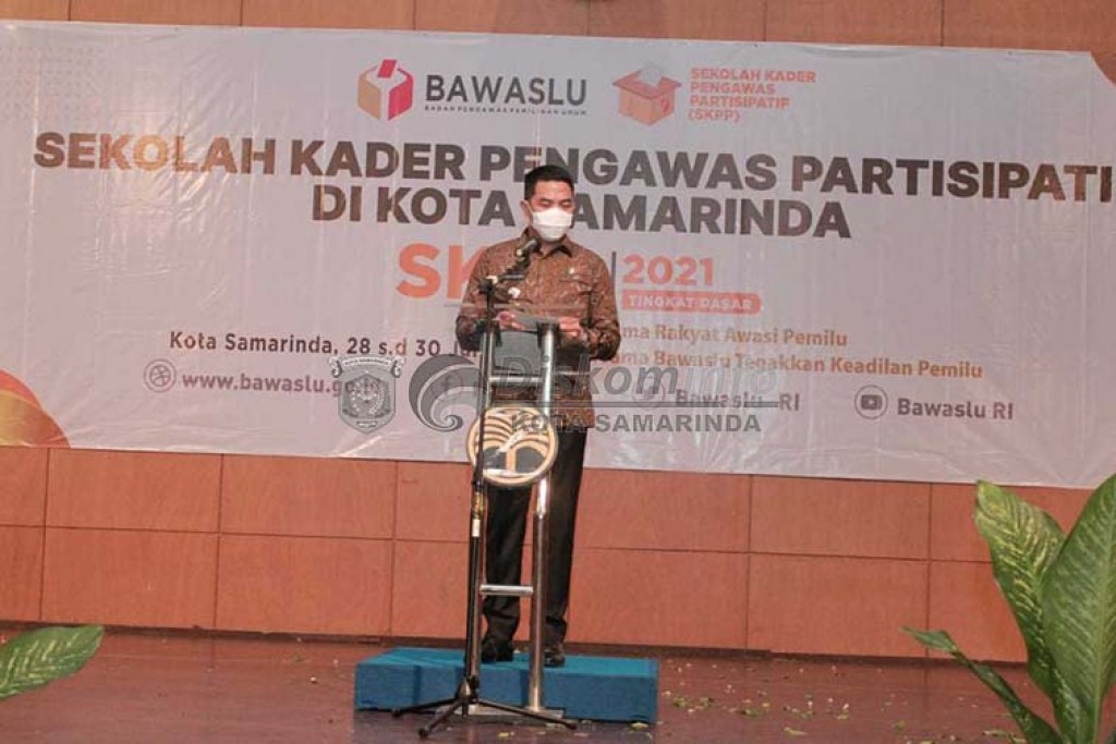 Buka Sekolah Kader Pengawas Partisipatif, Andi Harun Pesan Integritas Harga Mati