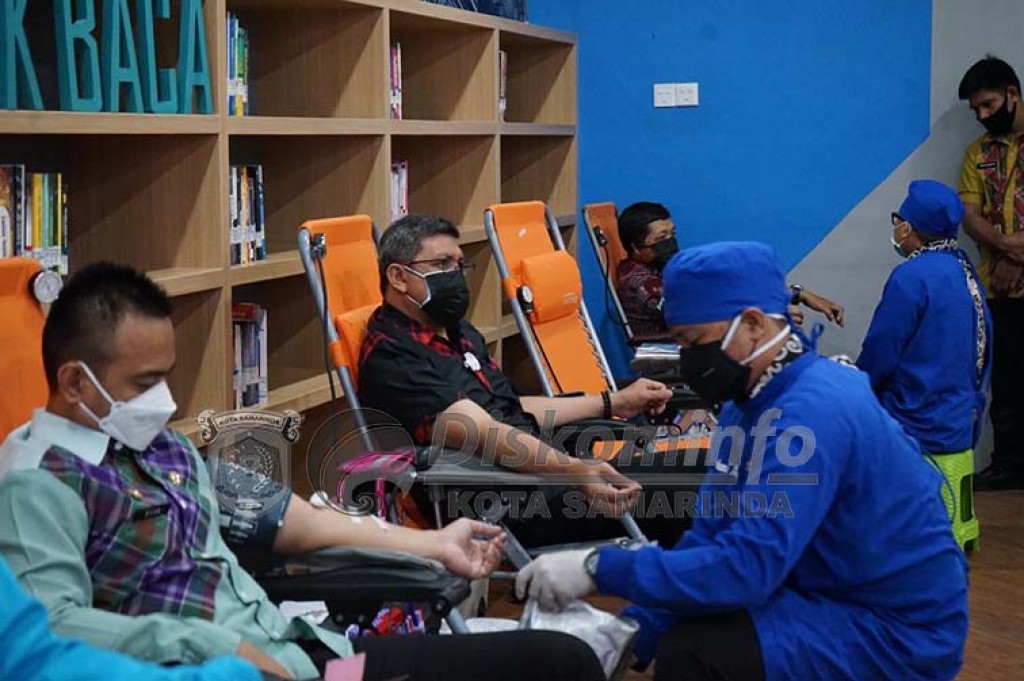 Rangkaian HUT RI ke-76, Pemkot Samarinda Gelar Donor Darah