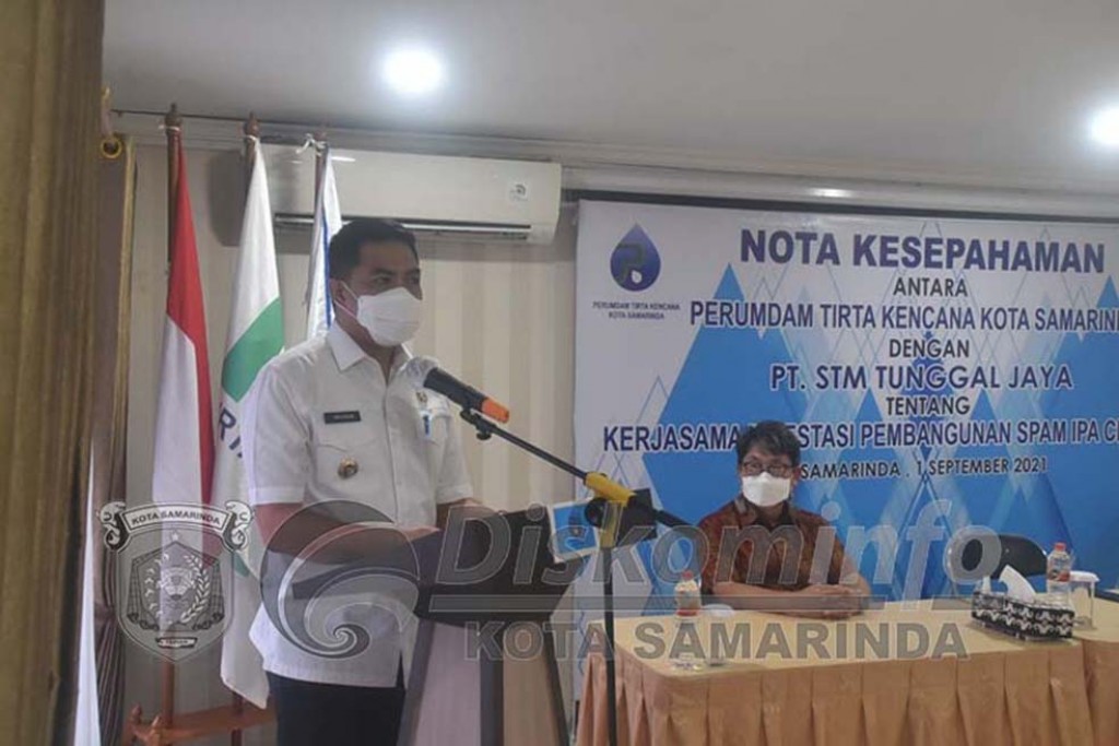 Saksikan MoU Pembangunan SPAM IPA Cendana 3, Wali Kota Berharap Selesai Tepat Waktu