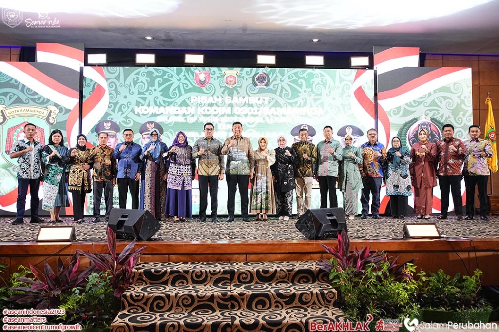 Wali Kota Samarinda Hadiri Pisah Sambut Dandim Samarinda