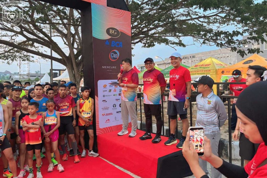BG Gold Fun Run 5K Semarak, Wawali Ajak Warga Jaga Kesehatan dan Waspadai Kemarau