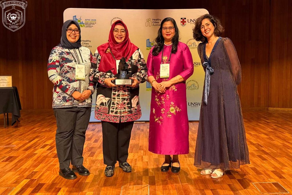 Kota Sehat yang Aman bagi Perempuan dan Anak Berkelas Dunia, Samarinda Raih WHO Healthy City Award
