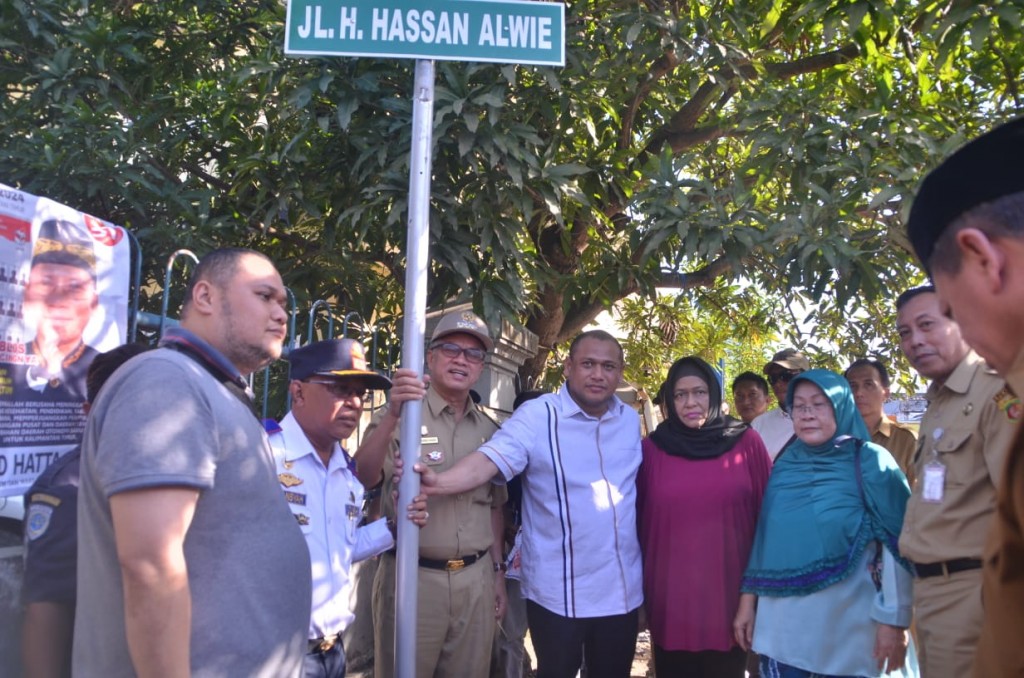 Hassan Alwie, Mantan Ketua DPRD Jadi Nama Jalan
