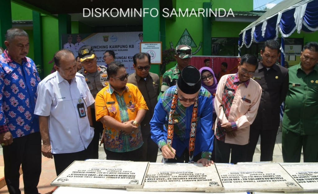 Launching 5 Kampung KB di Sungai Kunjang, Tersisa di Samarinda Kota