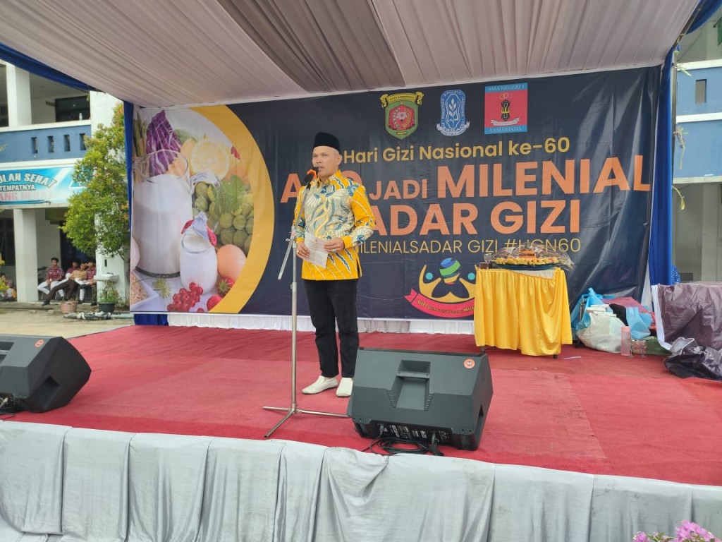 Hari Gizi Nasional Ke-60, Barkati Ingatkan Jauhi Narkoba