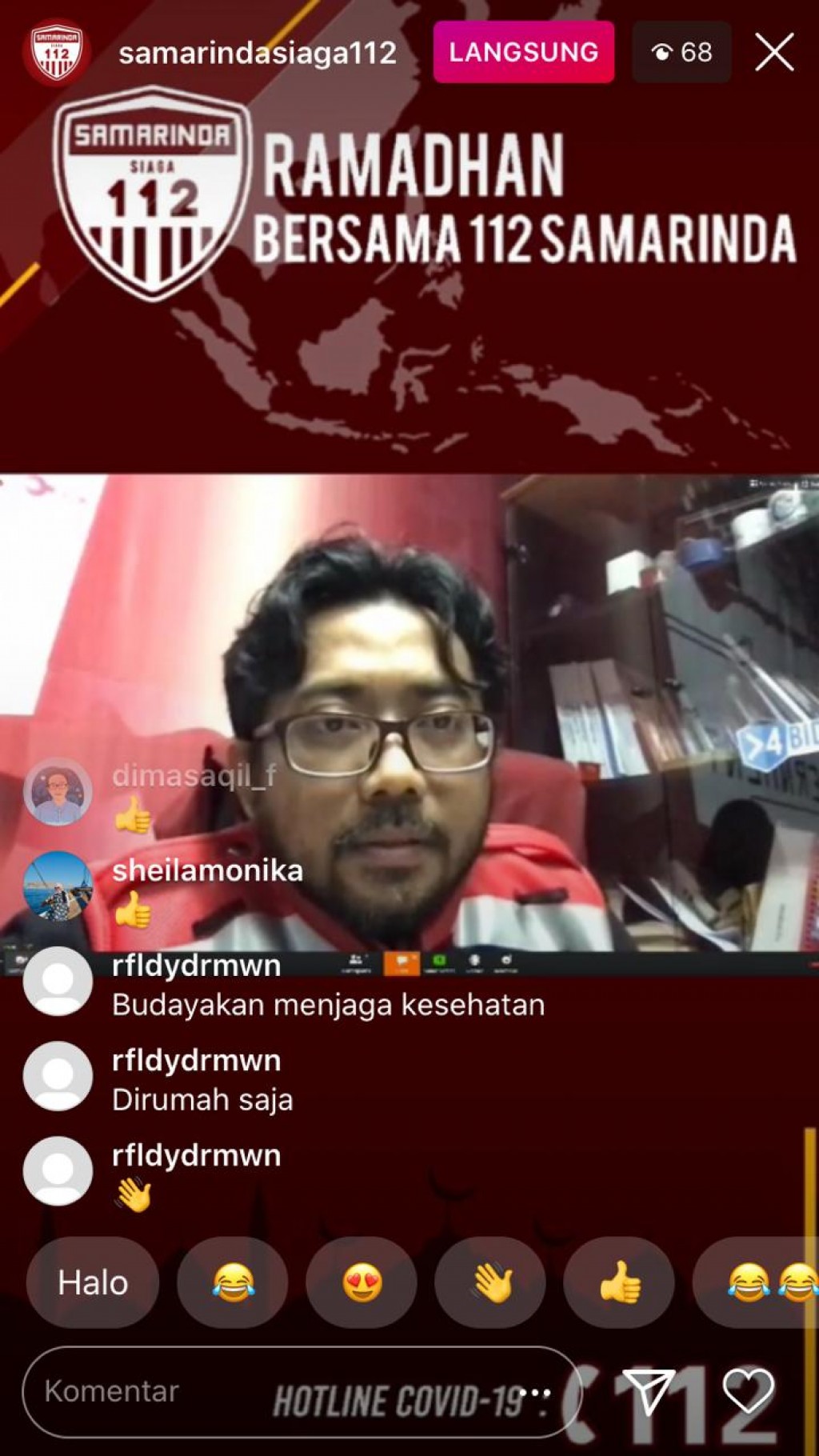 Diskusi Online Kupas Covid-19 Sedot Perhatian Netizen, Banyak Pertanyaan Minta PSBB