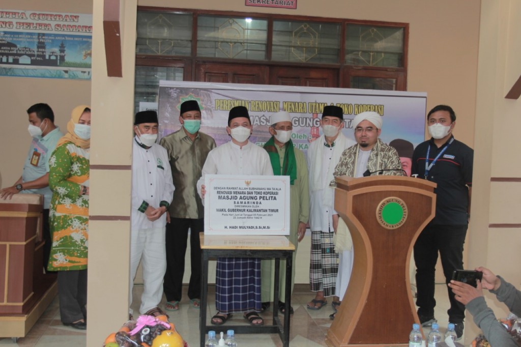 Masjid Agung Pelita Jadi Model Percontohan Untuk Tempat Ibadah di Samarinda