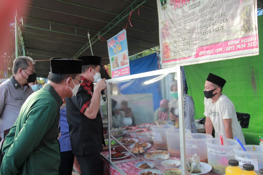 Pasar Ramadhan Jawab Kerinduan Masyarakat, Andi Harun Pesan Patuhi Prokes