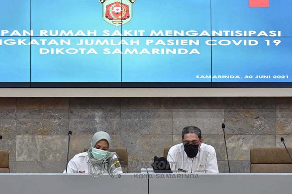 Antisipasi Lonjakan Pasien Covid 19, Pemkot Samarinda Kumpulkan Manajemen Rumah Sakit Daerah dan Swasta