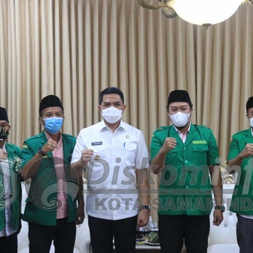 Wali Kota Samarinda Ajak GP Ansor Gelar Vaksinasi Massal
