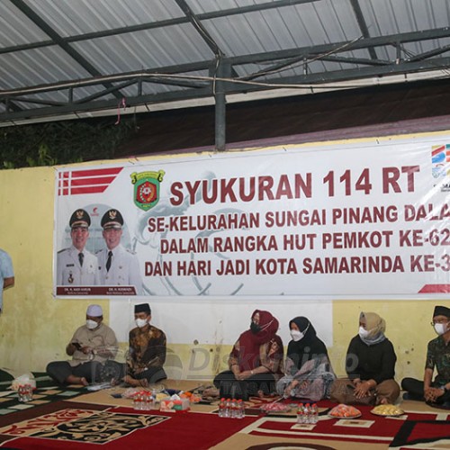 Silaturahmi Bersama Forum Ketua RT Kelurahan Sungai Pinang Dalam, Wali Kota Pesan  Pemkot dan RT Harus Kompak