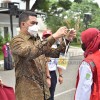 Lepas 550 Relawan PMI Kampanyekan Campak Rubella, Andi Harun : Sisir Sampai ke Sudut Kota