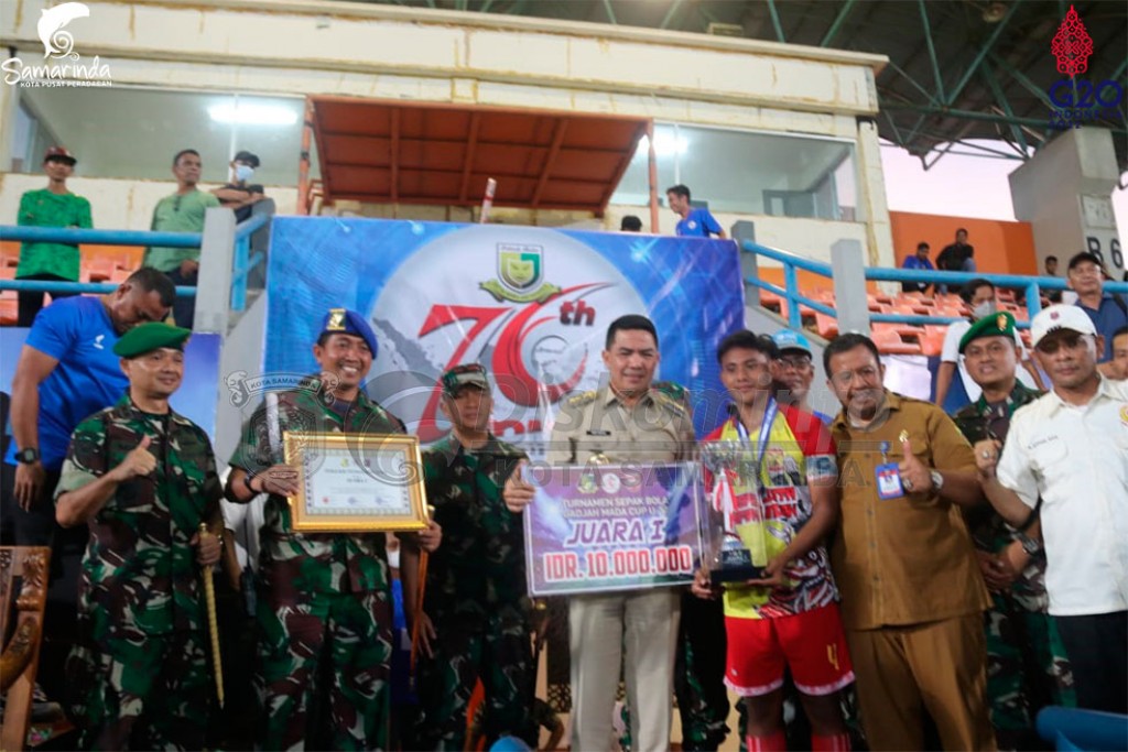 Wali Kota Samarinda Hadir Dalam Laga Final Turnamen Gajah Mada Cup U-17