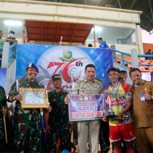 Wali Kota Samarinda Hadir Dalam Laga Final Turnamen Gajah Mada Cup U-17
