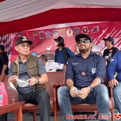 Wawali Rusmadi Hadiri Kapolresta Cup Bhayangkara Open Race 2022 di Sirkuit Kalan