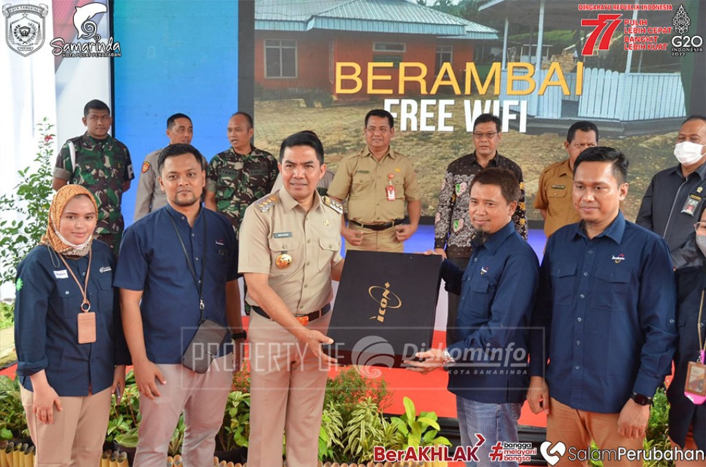 Di Launching Wali Kota Samarinda, Kini Warga Berambai Bisa Melek Dunia Maya