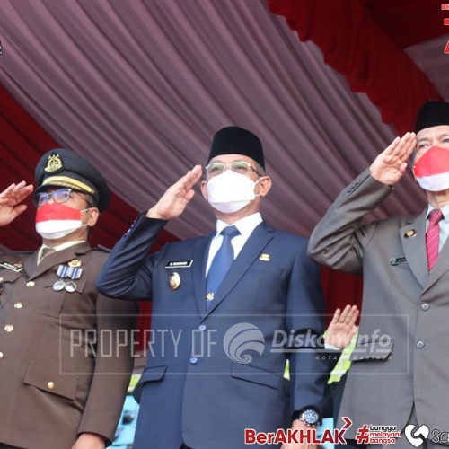 Upacara Penurunan Bendera, Wawali Berharap Indonesia Bisa Bangkit