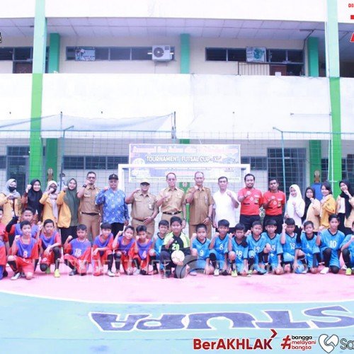 Wawali Rusmadi Buka Turnamen Futsal Tunas Kelapa ke 12
