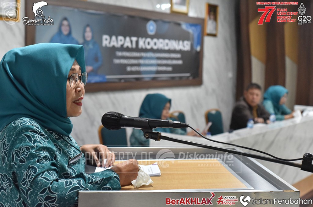 TP. PKK kota Samarinda Gelar Rakor Tahun 2022