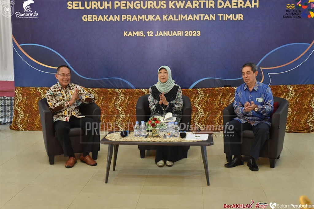 Wakil Wali Kota Samarinda Rusmadi Hadiri Silaturahmi Dengan Ketua Kwarda Gerakan Pramuka Kaltim