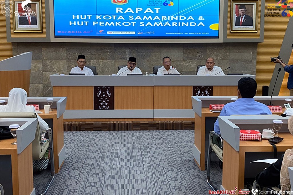 Semarakkan HUT Kota Samarinda ke 355, Sekda Ajak Seluruh Elemen Masyarakat Pasang Sumbul-Umbul dan Baliho