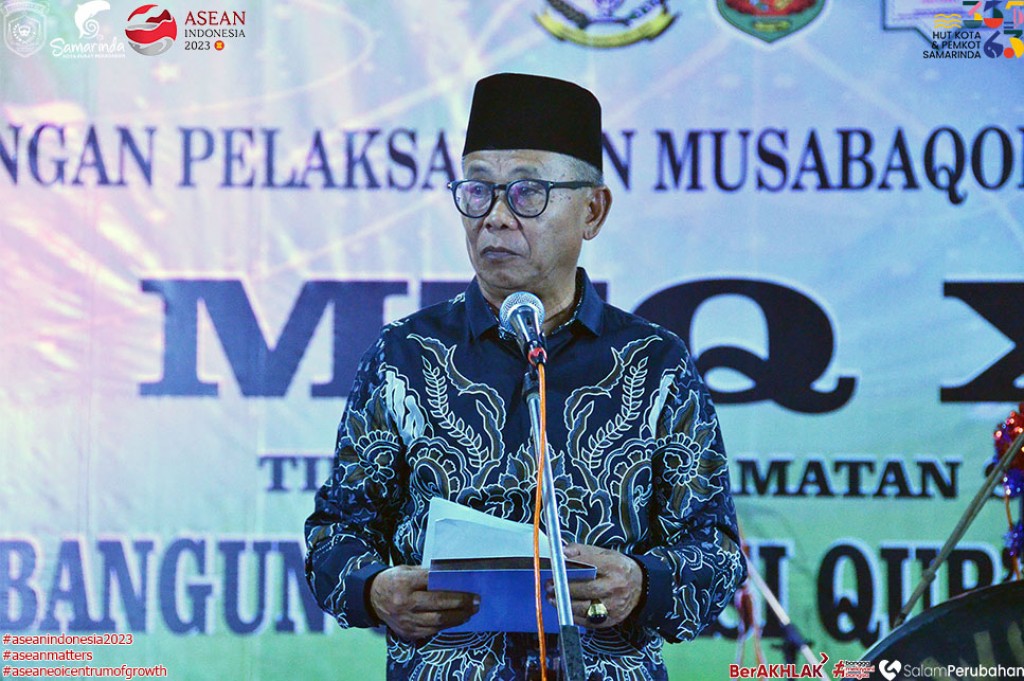 Ketua TWAP Buka MTQ ke-45 Tingkat Kecamatan Sambutan